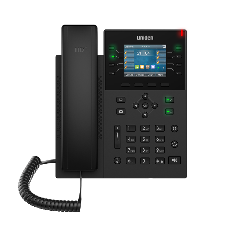 The Uniden EVOC2 HD desk phone